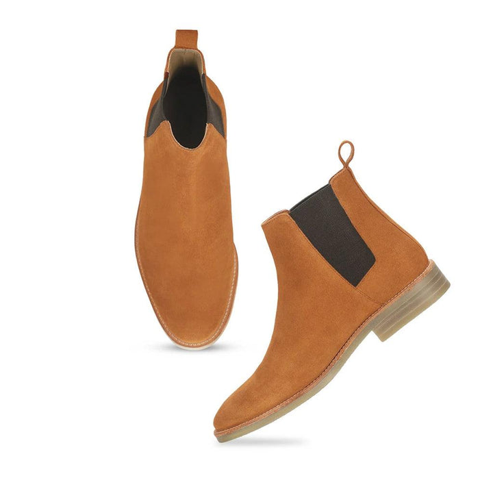 Saint Arduin Tan Leather Chelsea Boot - SaintG UK