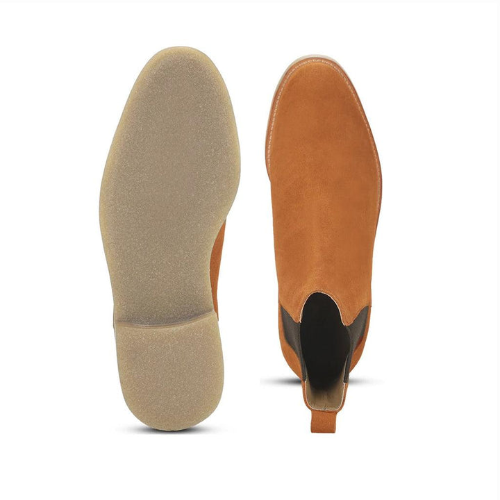 Saint Arduin Tan Leather Chelsea Boot - SaintG UK