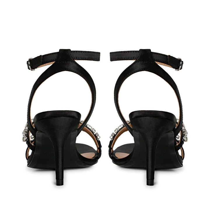 Studded Black Leather Stilettos and Pumps