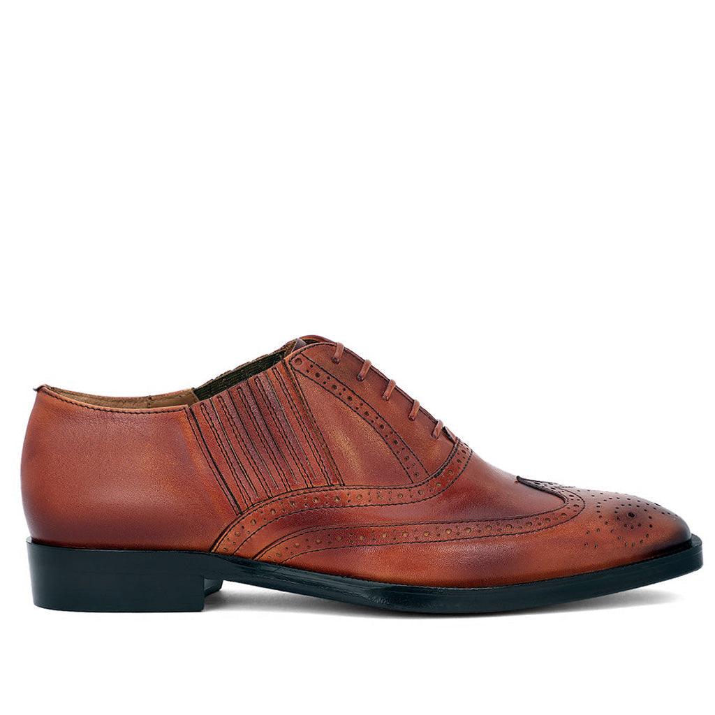 Square on sale toe brogues