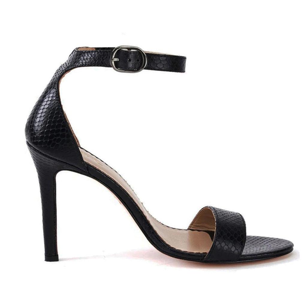 Buy Black Heels For Women Leather Heels For Women Online SaintG UK