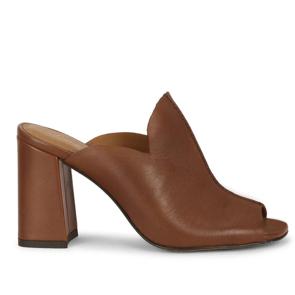 Tan leather heels uk discount