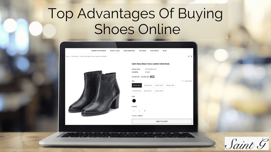 Advantages of buying shoes online