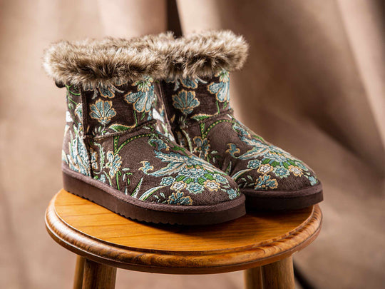 Fur Lined Boots for Non-frosty Feet