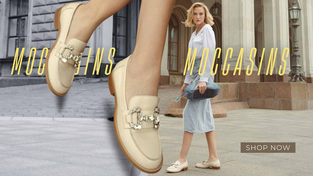 Women's Leather Moccasins