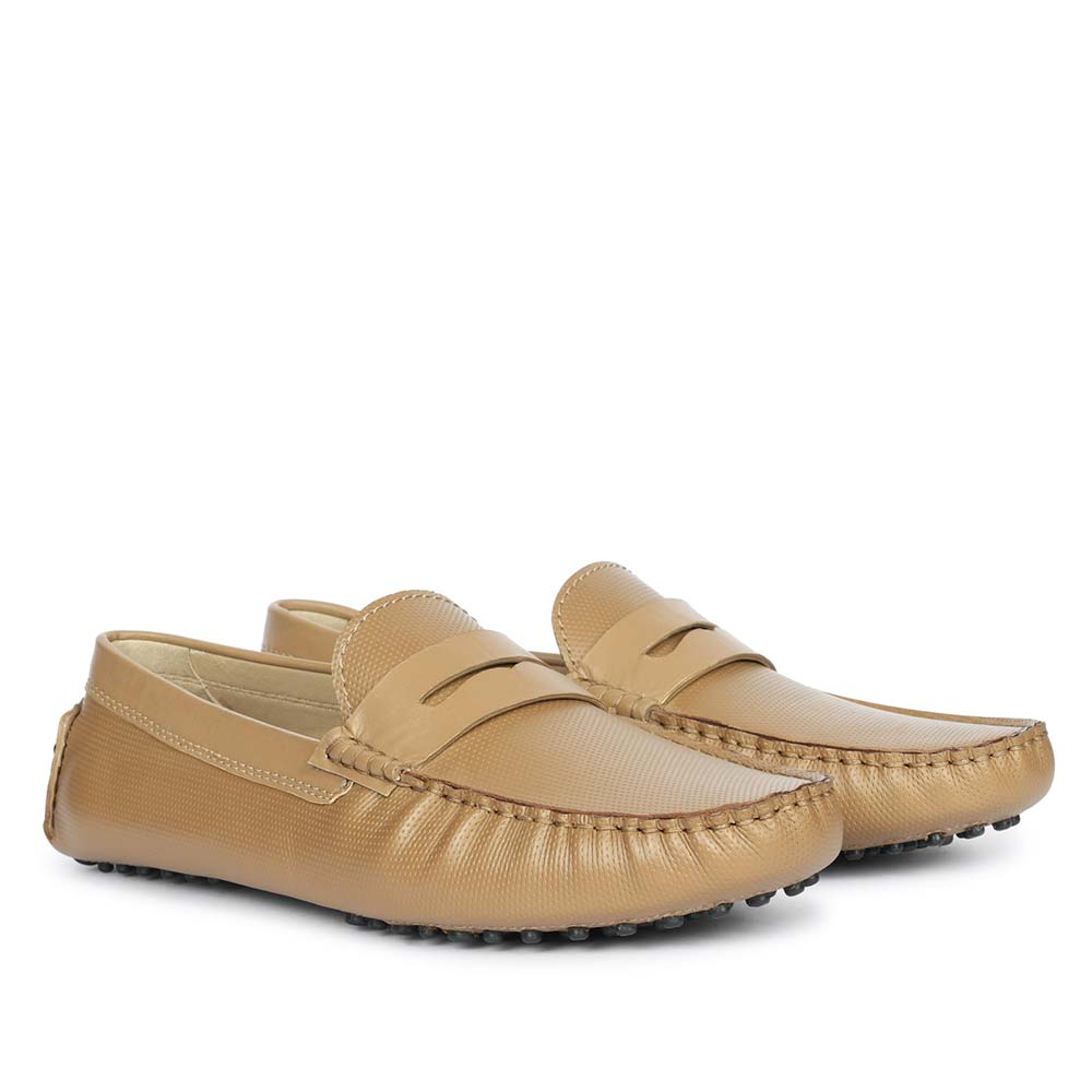 Saint Asher Cuero Leather Saddle Loafers