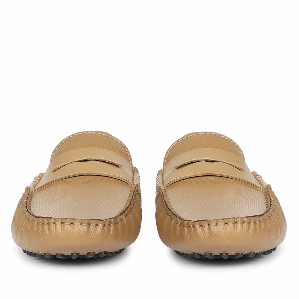 Saint Asher Cuero Leather Saddle Loafers