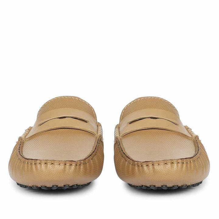 Saint Asher Cuero Leather Saddle Loafers