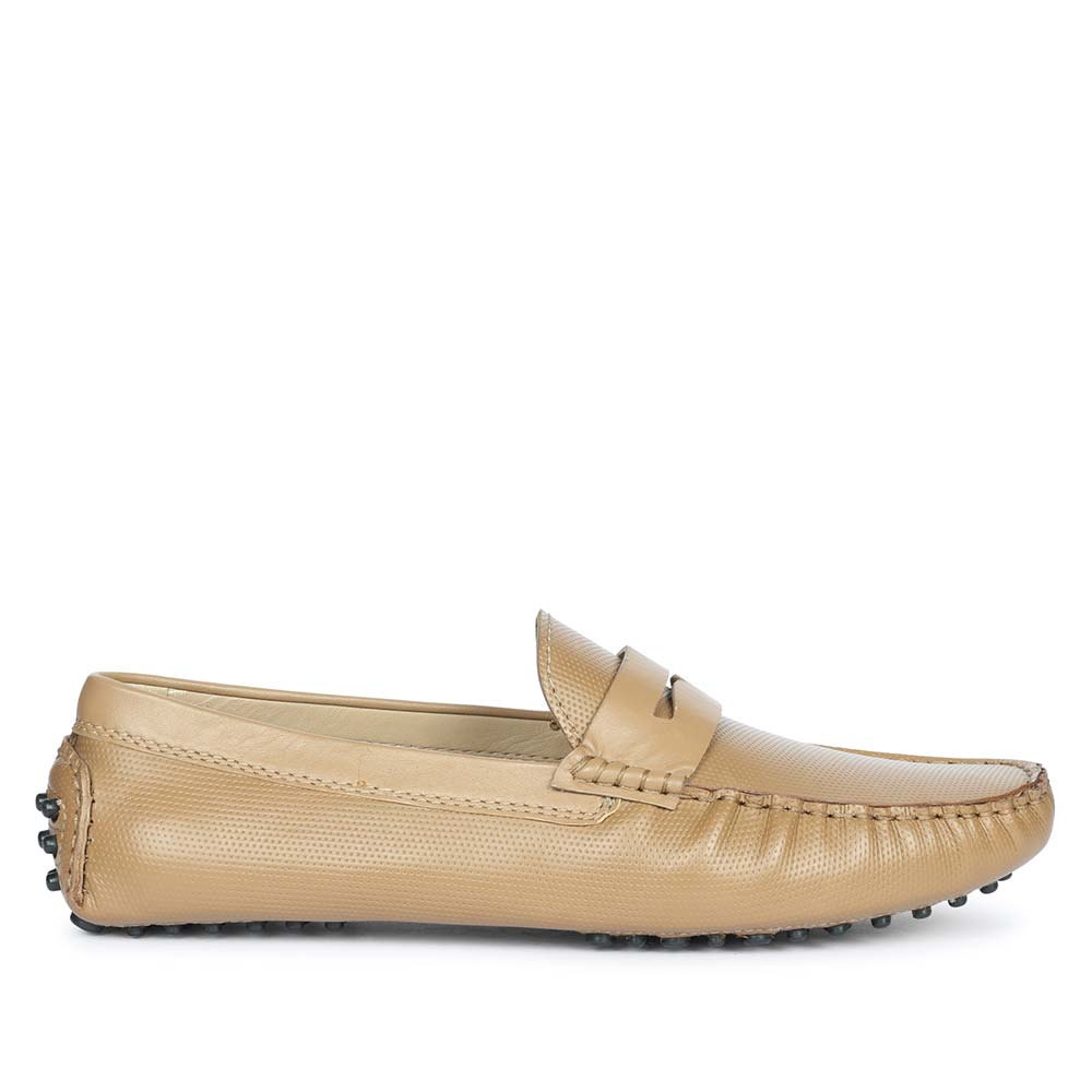 Saint Asher Cuero Leather Saddle Loafers