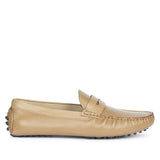 Saint Asher Cuero Leather Saddle Loafers
