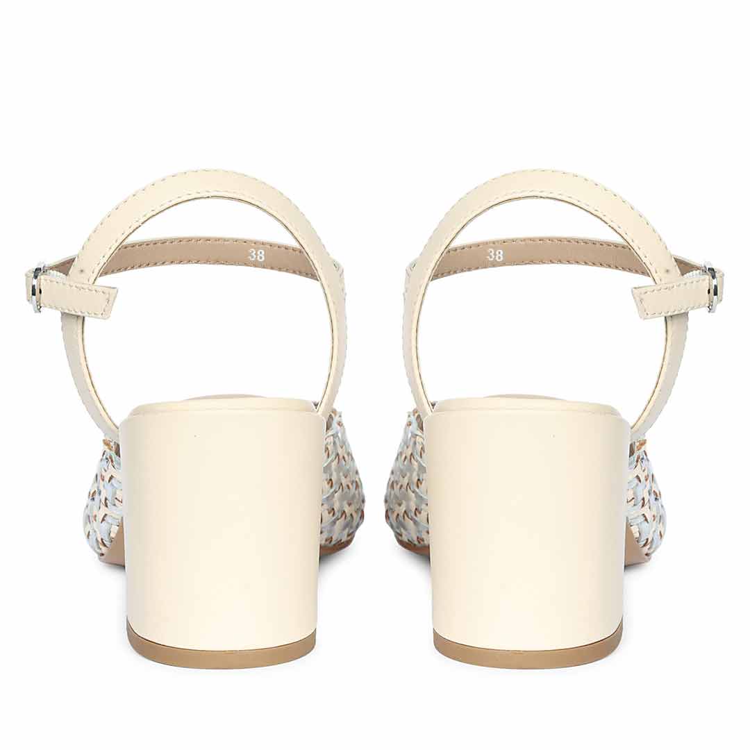 Saint Athena premium woven heel sandals
