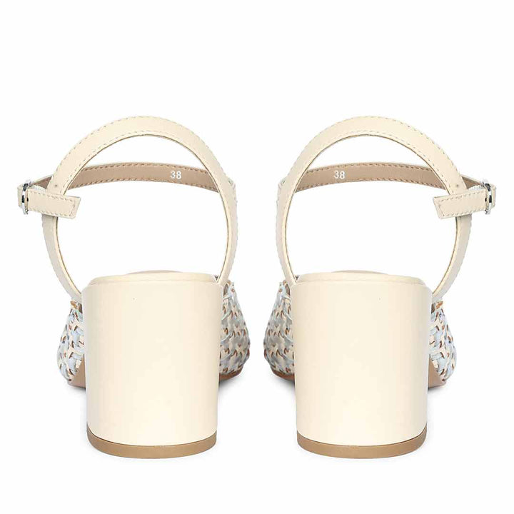 Saint Athena premium woven heel sandals