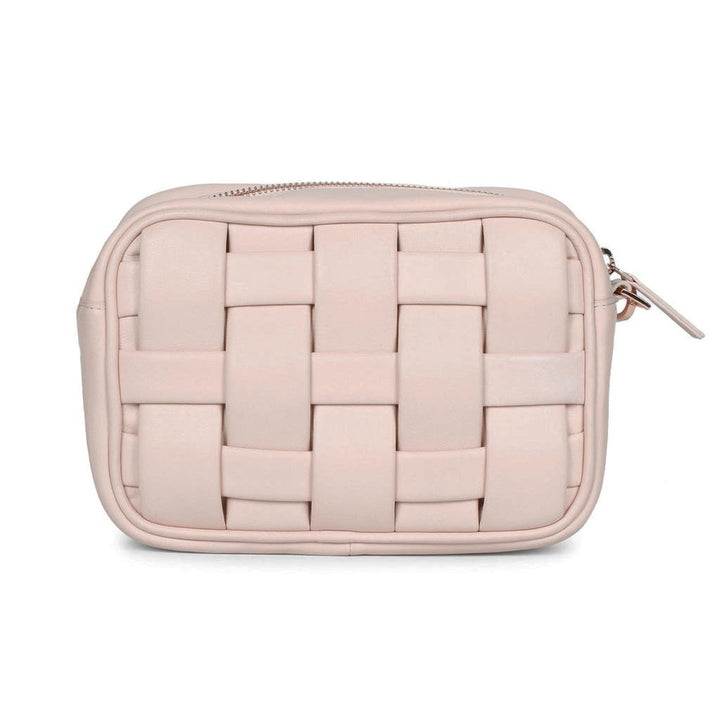 Bennet Pink Blush Leather handcrafted Cross Body Sling Bags