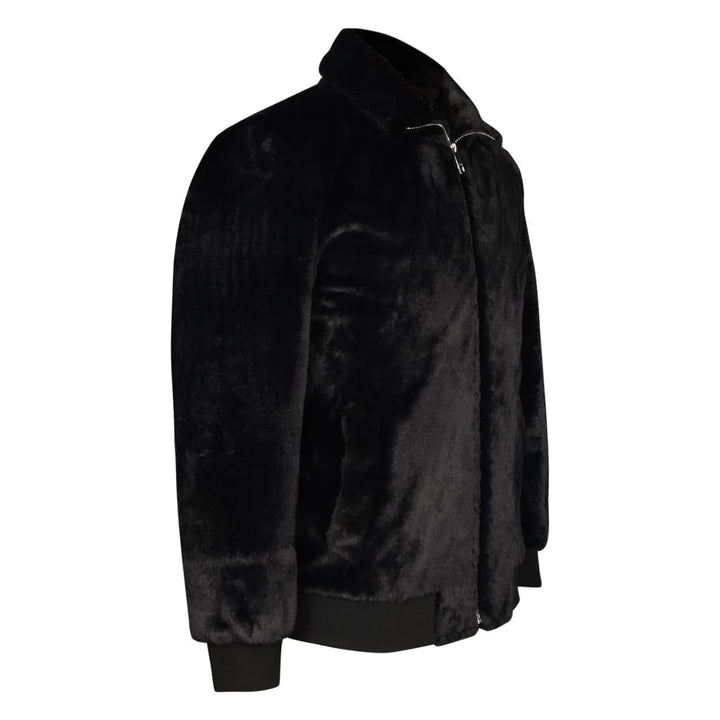 Saint Luca Black Fur Men's Jacket