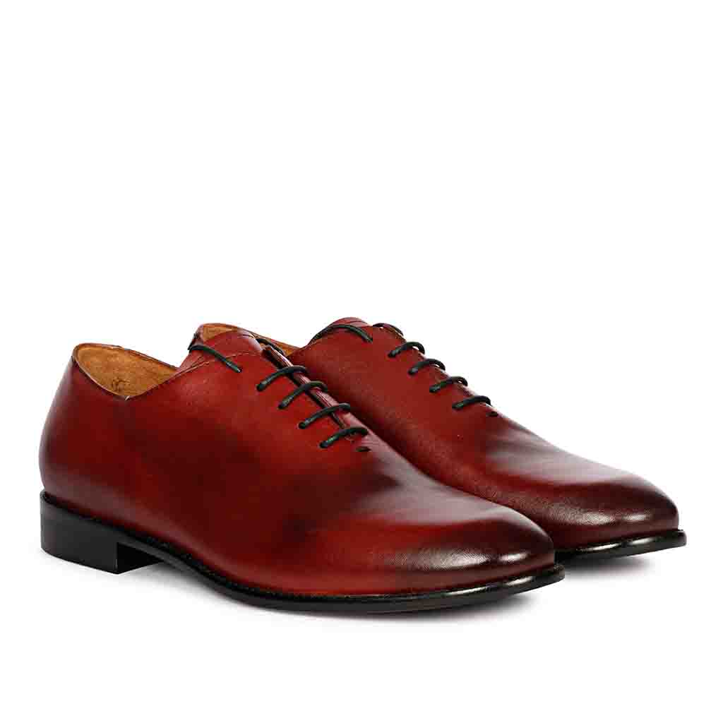 Men's oxford shoes — closed lacing leather dress shoes by Saint G