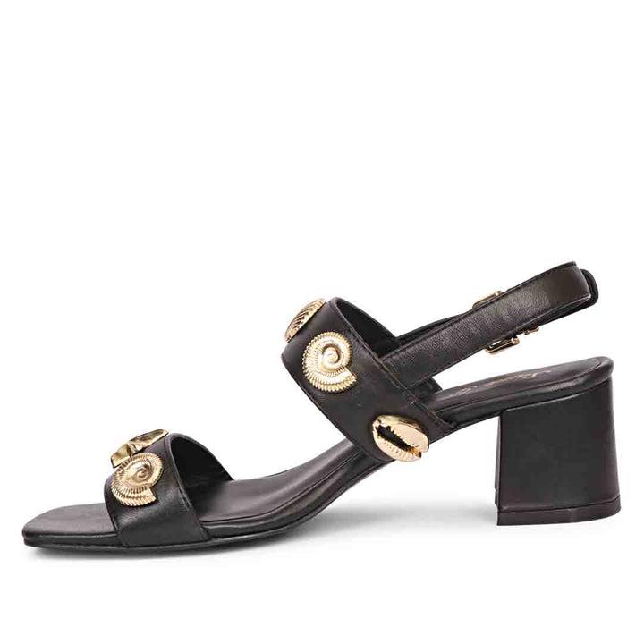 Seashell and star detail designer heels