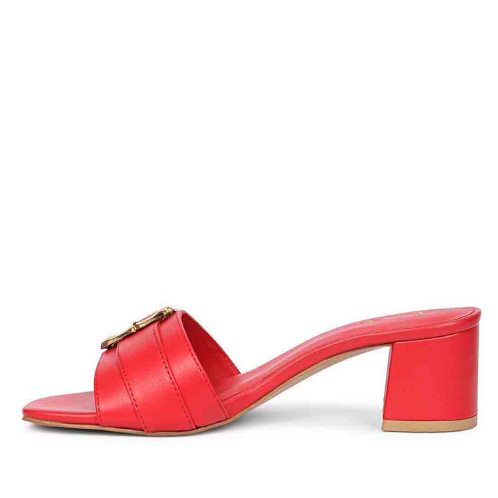 Women's Goji Berry Block Heel Sandals