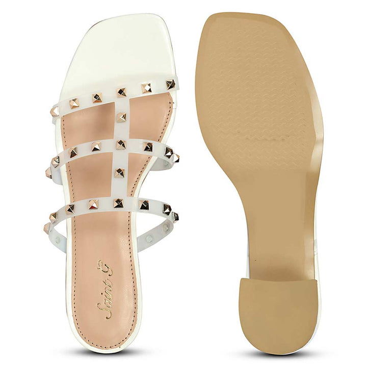 Statement White Party Footwear