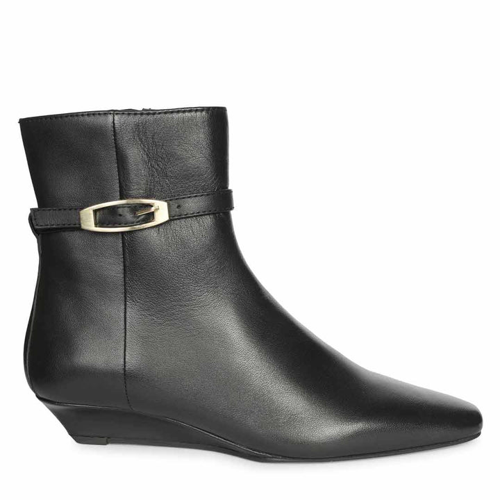 Saint Black Leather Boots