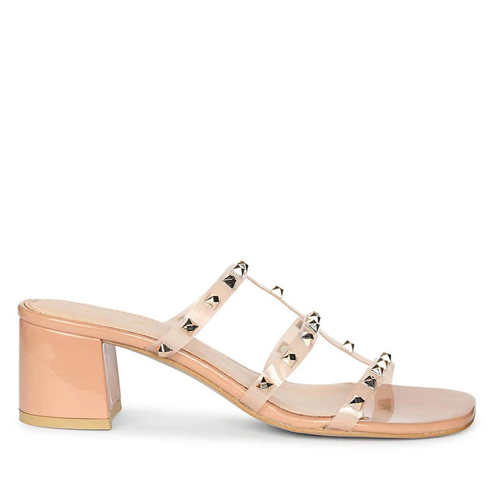 Saint Novara Blush Vegan Leather Heels