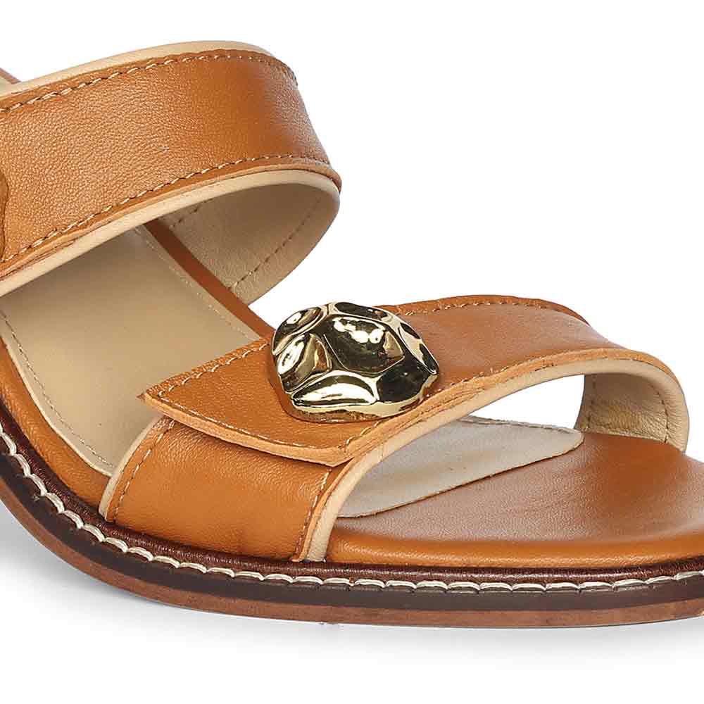 Premium Leather Heels for Ladies