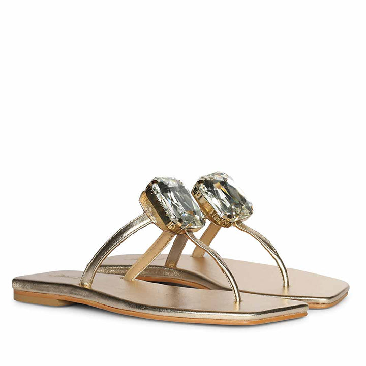 Saint Platin Leather Sandals