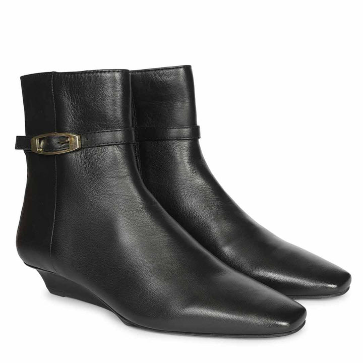 Saint Black Leather Boots