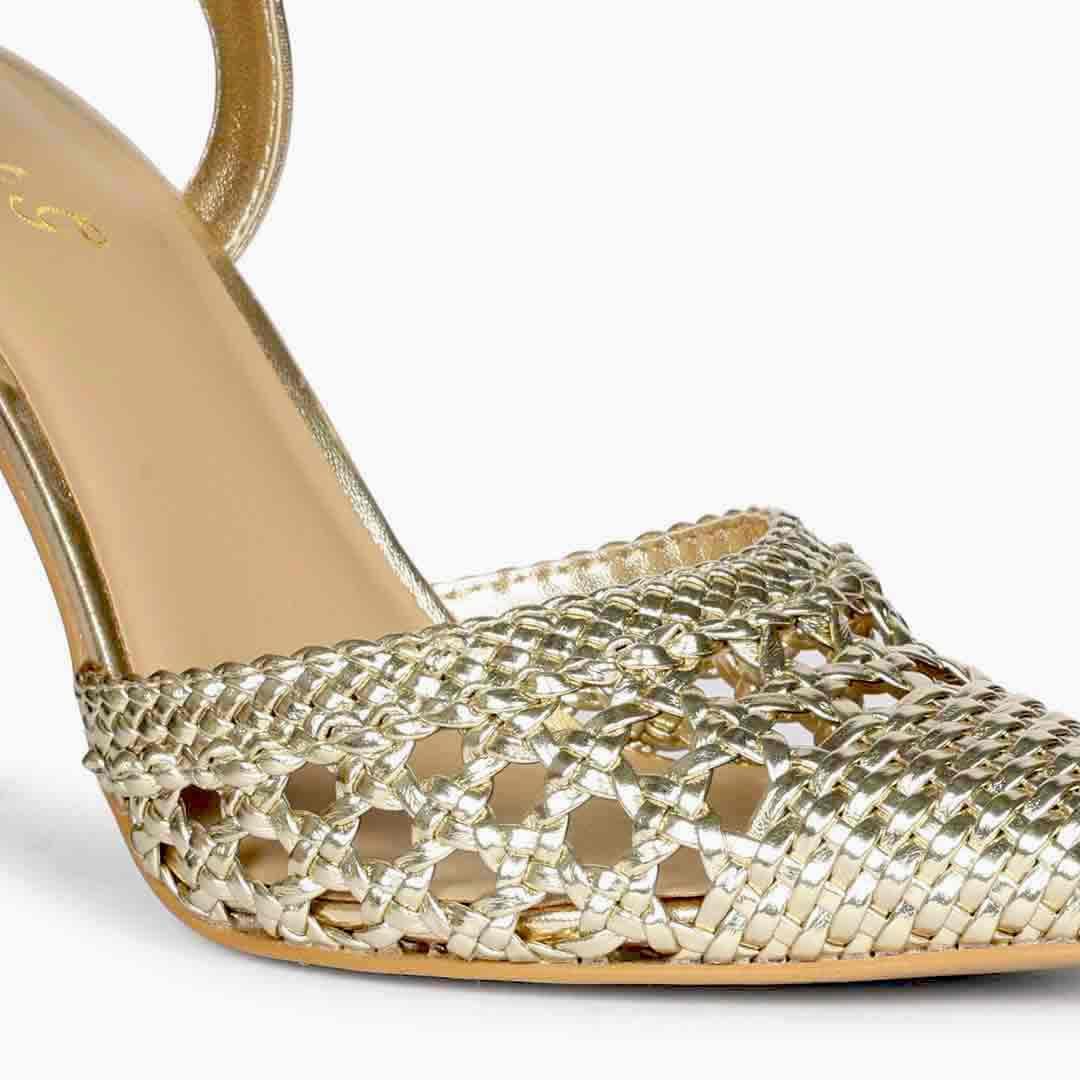 Saint Kylie Silver Crystal Bow Hot Pink Leather Pumps