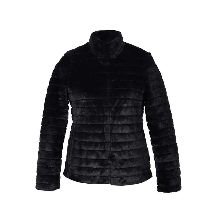 Saint Fernanda Black Fur Women's Jackets