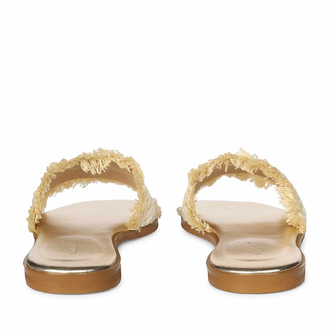 Saint Beige White Leather