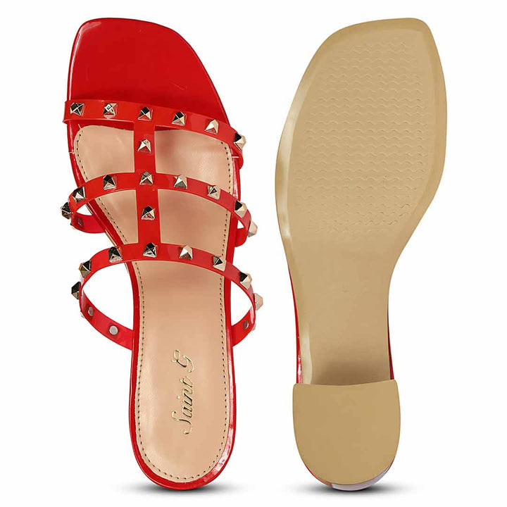 Statement Red Party Footwear