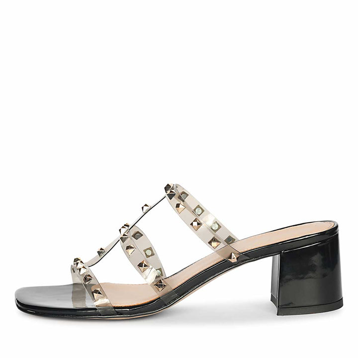 Studded Vegan Leather Sandals