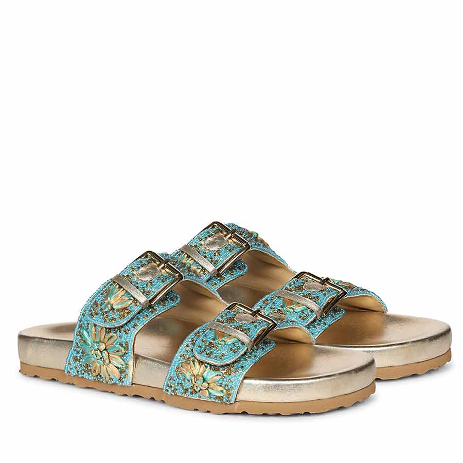 Saint Tarquic Leather Sandals