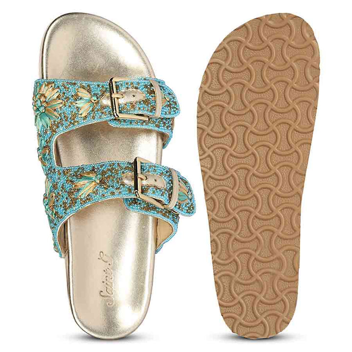 Saint Tarquic Leather Sandals
