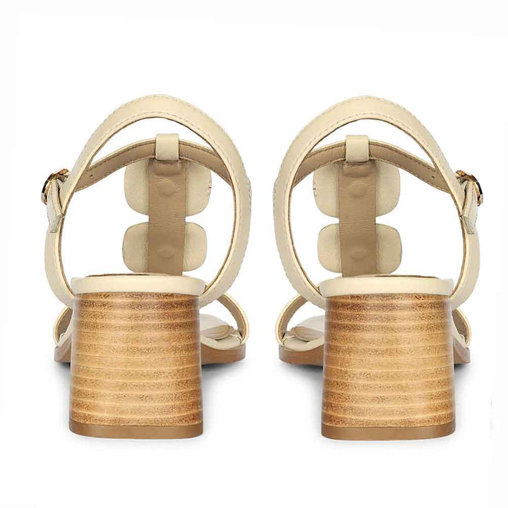 Premium Leather Block Heels