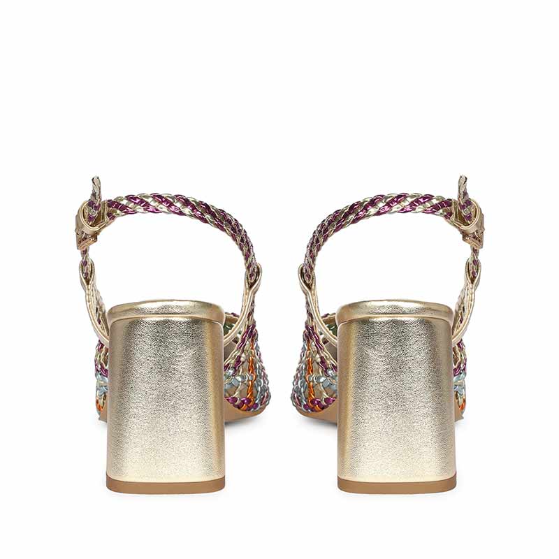 Saint Multi Woven Block Heels