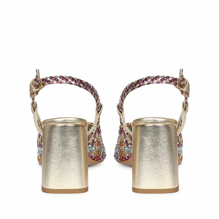 Saint Multi Woven Block Heels