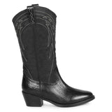 Saint Annette Stitched Leather Handcrafted Cowboy Boots