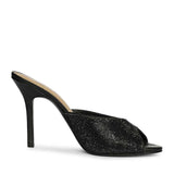 Saint Estrella Black Crystal Stiletto Heels