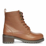 Saint Moira Tan Leather Lace up Ankle Boots