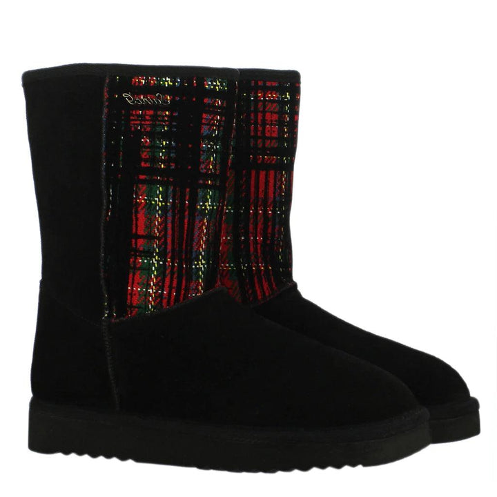 Saint Sienna Multi Color Italian Fabric Snug Boots - SaintG UK