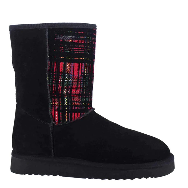Saint Sienna Multi Color Italian Fabric Snug Boots - SaintG UK