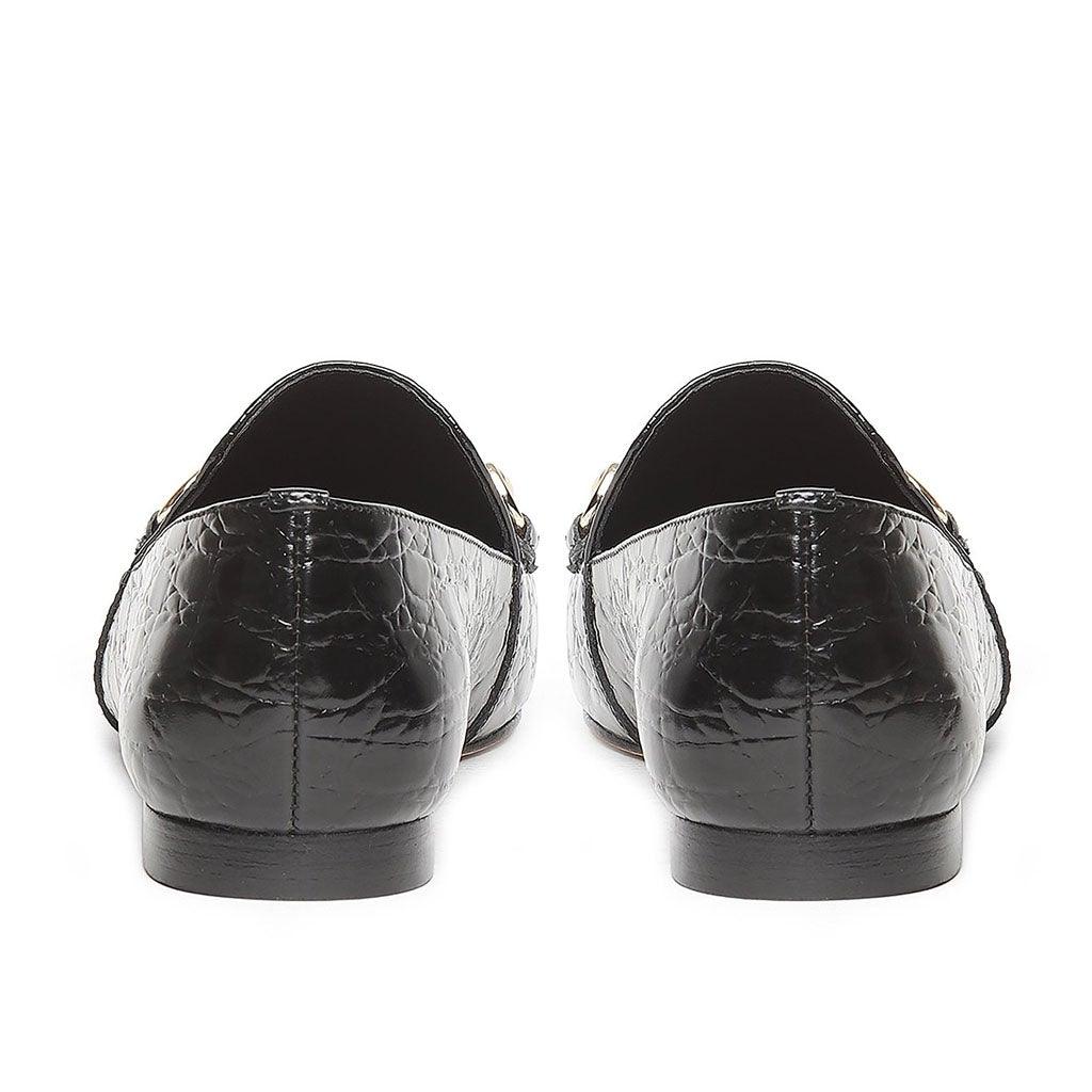 Saint Osyth  Black Color Leather Shoes - SaintG UK