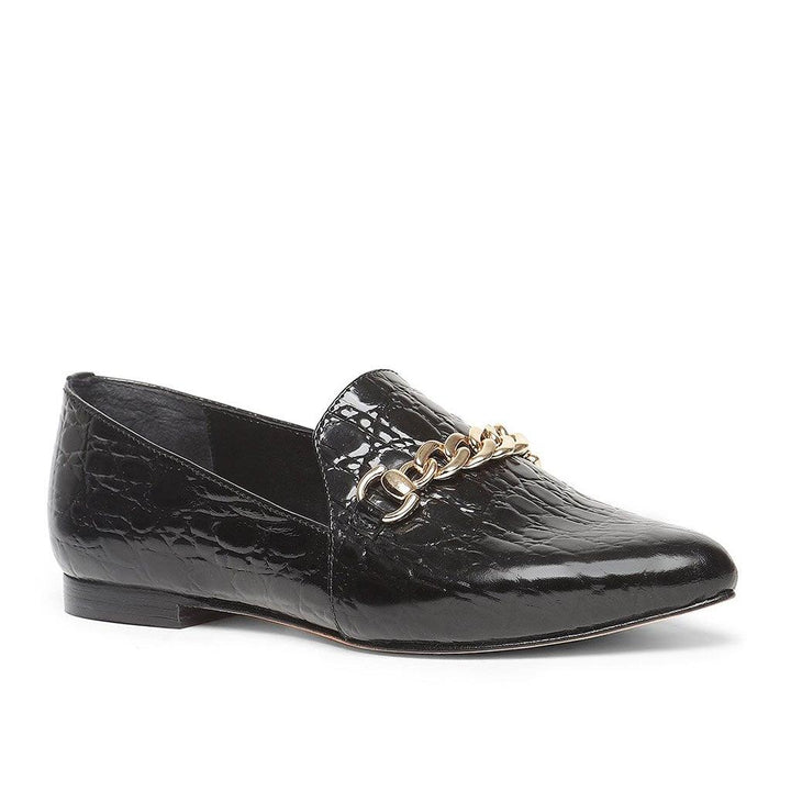 Saint Osyth  Black Color Leather Shoes - SaintG UK