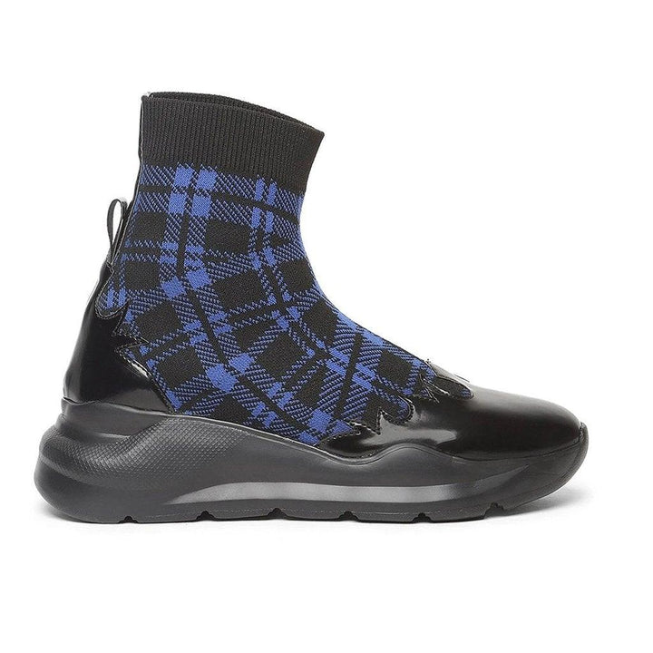 Saint Madeline Blue Suede Leather Ankle Boot - SaintG UK