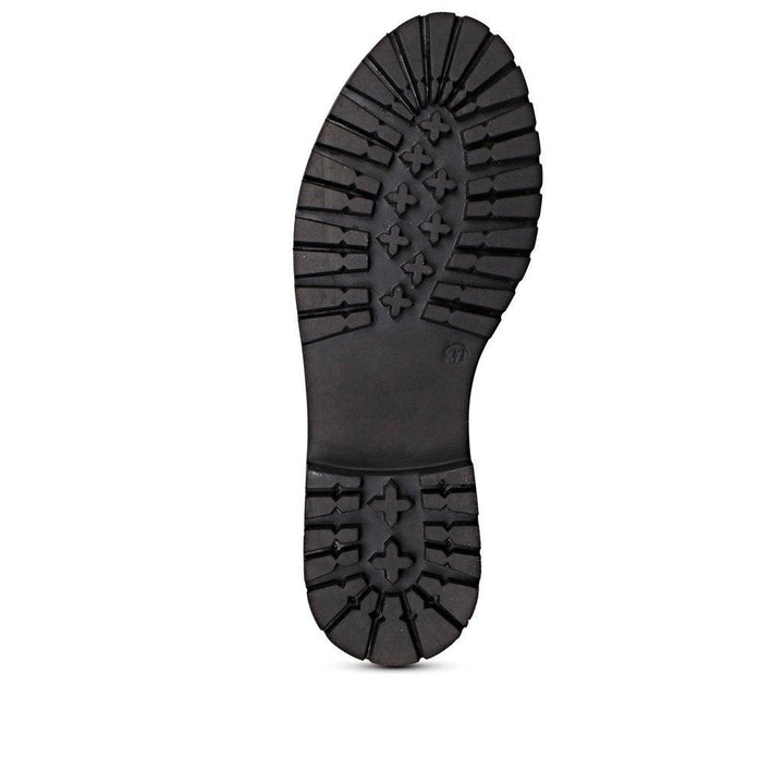 Saint Alexandra Black Suede Leather Pull On Calf Boots - SaintG UK