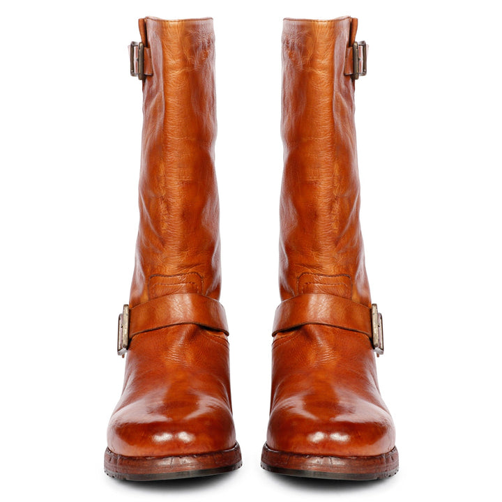 Saint Frankie Cuoio Leather Washed Calf Boots