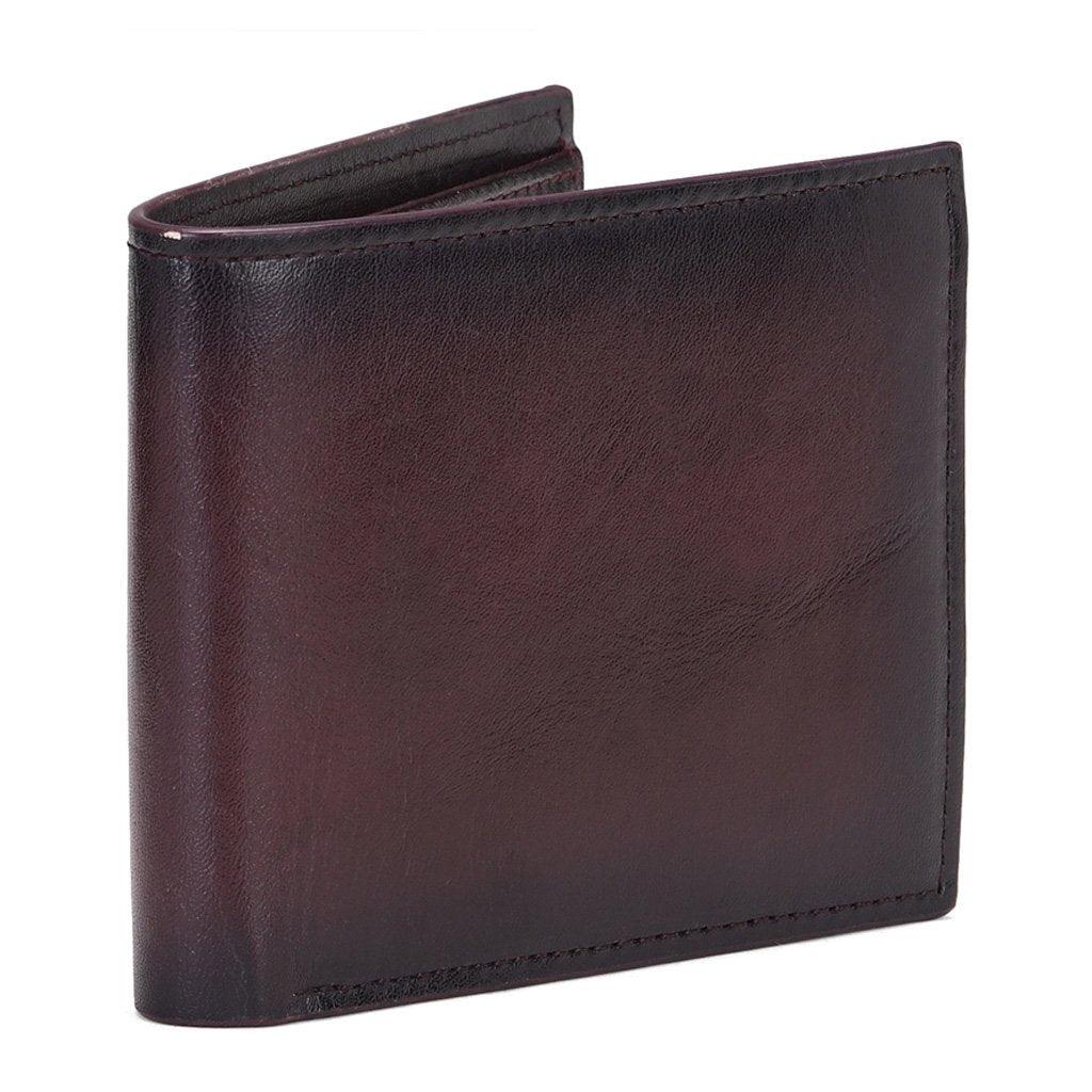 Dark Brown Leather Men's Wallet Set - SaintG UK