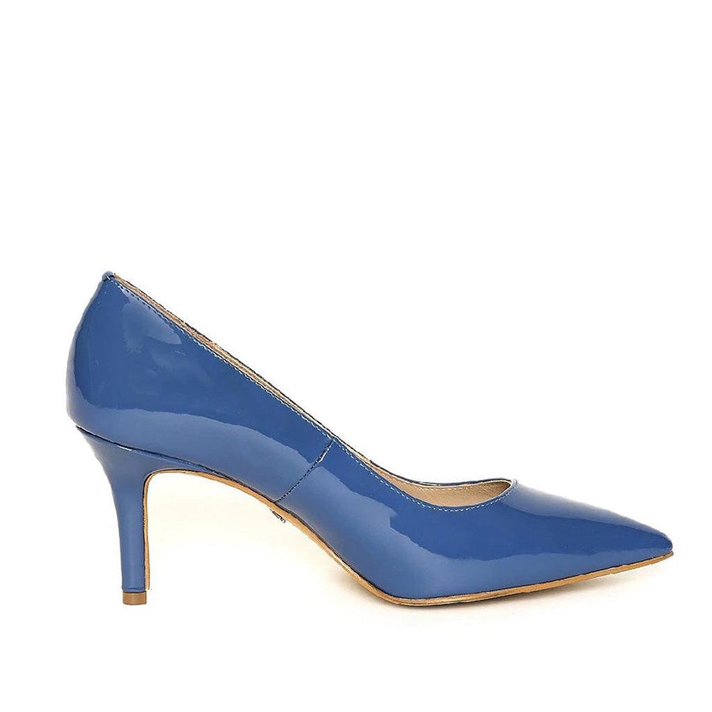  Blue Patent Leather Pumps and heels for women